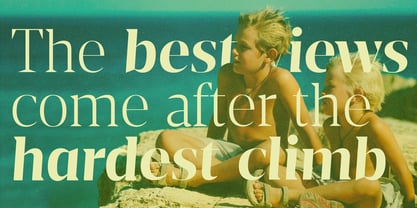 Striver Display Font Poster 4