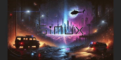 Simux Font Poster 1