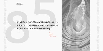 Apacible Font Poster 10