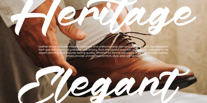 Baskito Velvett Font Poster 9