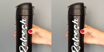 Baskito Velvett Font Poster 4