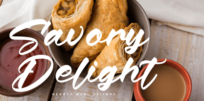 Baskito Velvett Font Poster 10