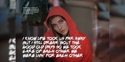 Sevarothz Font Poster 7