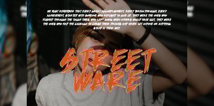 Sevarothz Font Poster 11