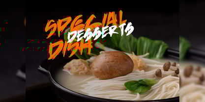 Sevarothz Font Poster 13