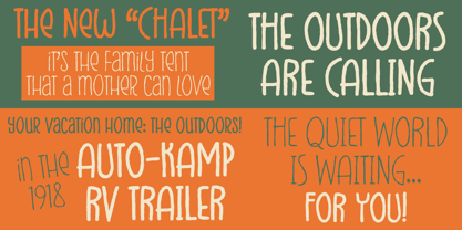 Mister Greeblie Font Poster 2