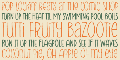 Mister Greeblie Font Poster 3