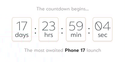 PGF Trajanite Font Poster 13