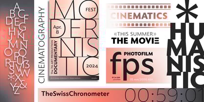 PGF Trajanite Font Poster 12