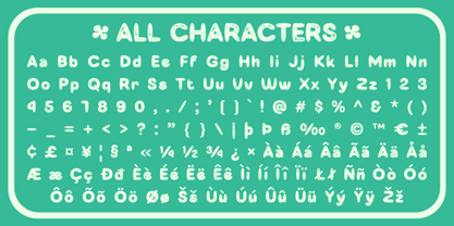 Agiven Stamp Font Poster 6