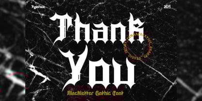 Curseyt Font Poster 7