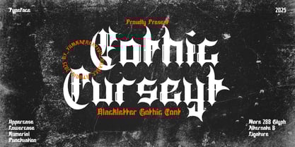 Curseyt Font Poster 1