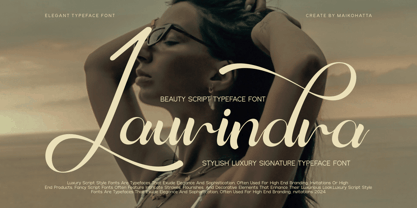 Laurindra Font Poster 1