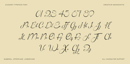 Laurindra Font Poster 6