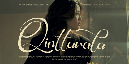 Laurindra Font Poster 4