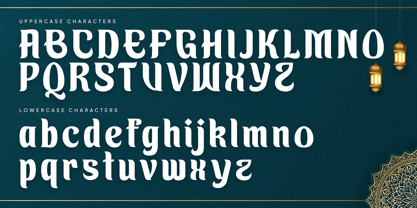 Mahabbah Font Poster 12