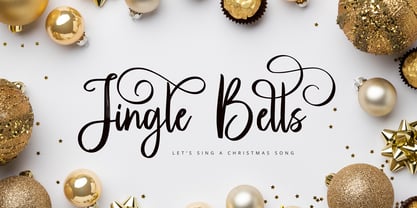 Christmas Greetings Font Poster 3