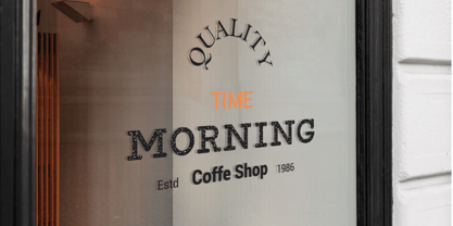 Jill Type Font Poster 4