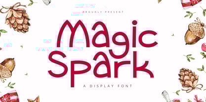 Magic Spark Font Poster 1