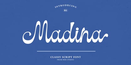 Madina Classic Font Poster 1