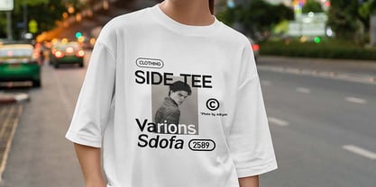 Bombard Grotesk Font Poster 4