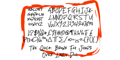 Rumbles Font Poster 10