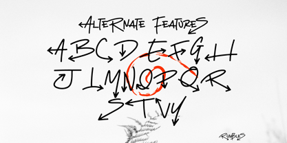 Rumbles Font Poster 7