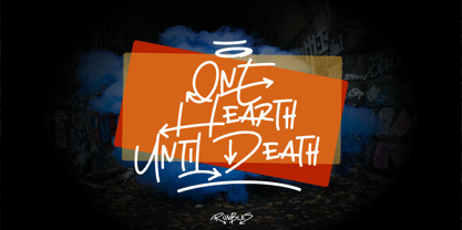 Rumbles Font Poster 4