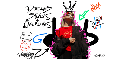 Rumbles Font Poster 6