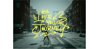 Rumbles Font Poster 3