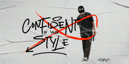 Rumbles Font Poster 5