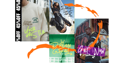 Rumbles Font Poster 2