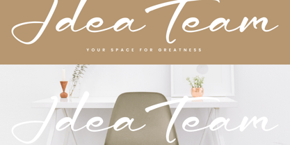 Tialmons Font Poster 8