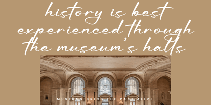 Tialmons Font Poster 3