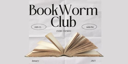 Debreak Font Poster 6