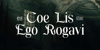 Midnight Darkness Font Poster 4