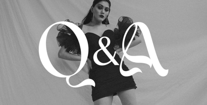 Midnight Darkness Font Poster 8