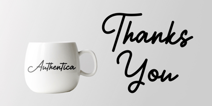 The Authentica Font Poster 7