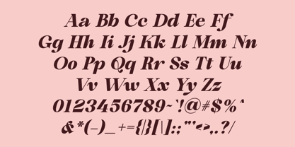 Shiny Black Font Poster 7