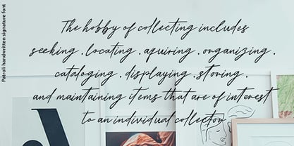 Patroli Font Poster 10