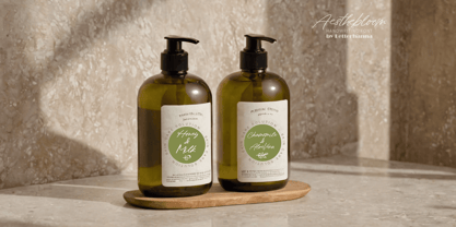 Aesthebloom Font Poster 3