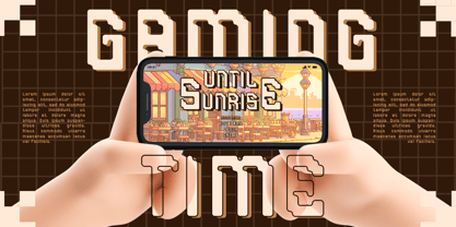 Neoblock Font Poster 5