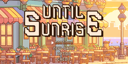 Neoblock Font Poster 3