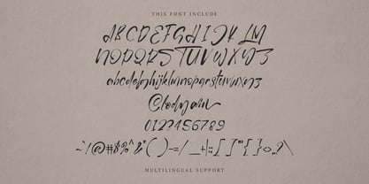 MC Ciloudy Font Poster 6