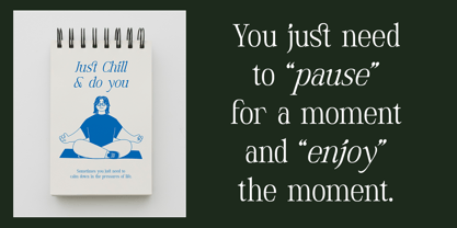 DT Hebrinks Font Poster 3