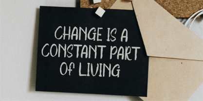 CF Rustic Grunge Font Poster 5