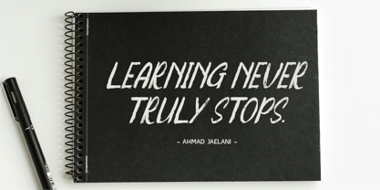 CF Rustic Grunge Font Poster 10