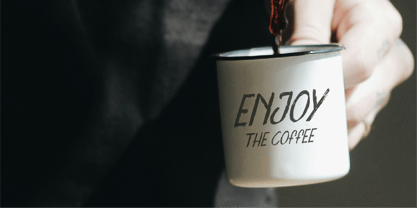 CF Rustic Grunge Font Poster 9