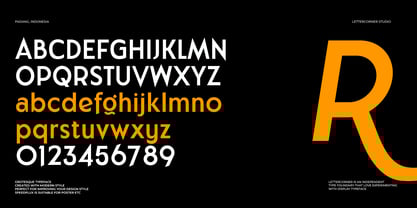 Magnifera Font Poster 2