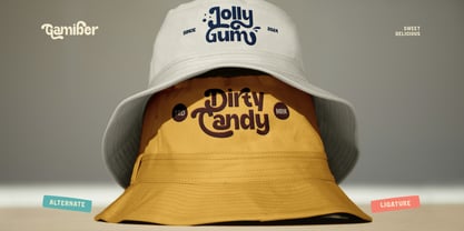 Gamiber Font Poster 6